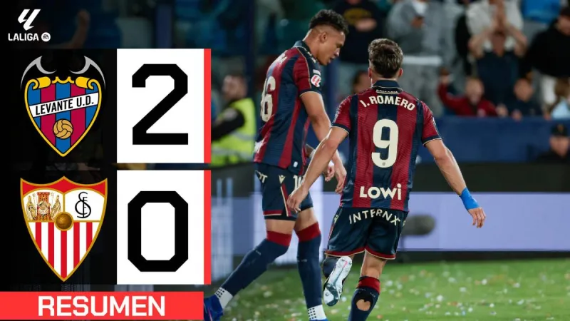 Levante 2-0 Sevilla | Resumen LaLiga