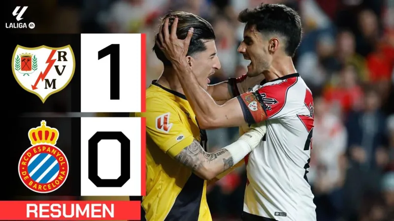 Rayo Vallecano 1-0 Espanyol | Resumen LaLiga