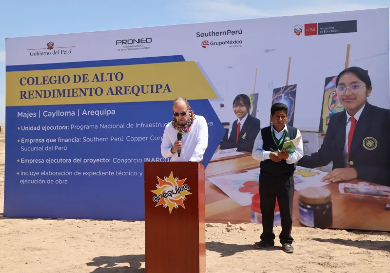 Buena noticia en Arequipa: formalizan entrega de terreno para la construcción del COAR