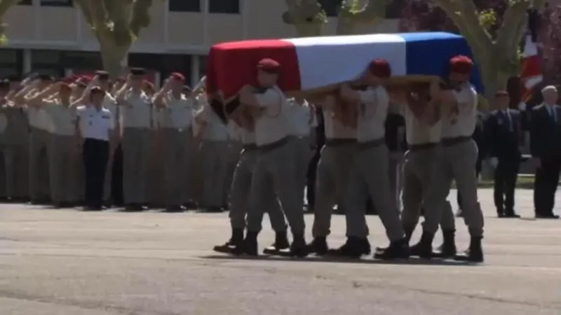 Homenaje nacional a soldado de la FINUL que murió en el sur de Líbano