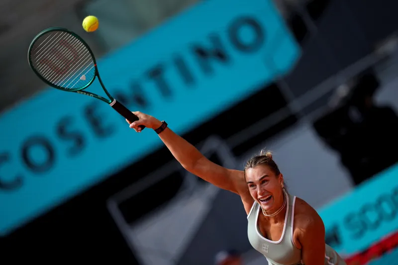 Sabalenka se estrena con un triunfo en su tierra favorita: “Siempre me emociona volver a Madrid”