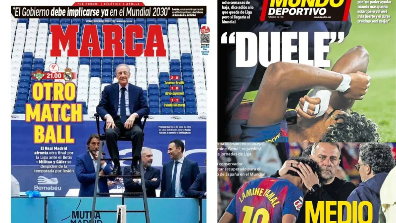 Consternación en Barcelona por la lesión de Lamine