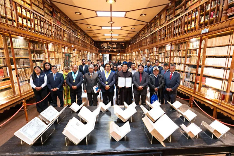 Junín: declaran Patrimonio Cultural de la Nación 46 obras coloniales del convento de Ocopa