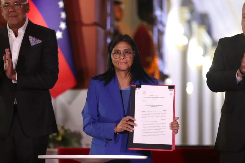 Delcy Rodríguez da por concluida la aplicación de la ley de amnistía en Venezuela