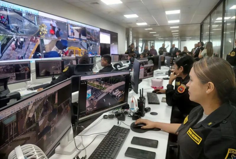 Mininter fortalece lucha contra el crimen con apoyo de la IA en centro de comando C4
