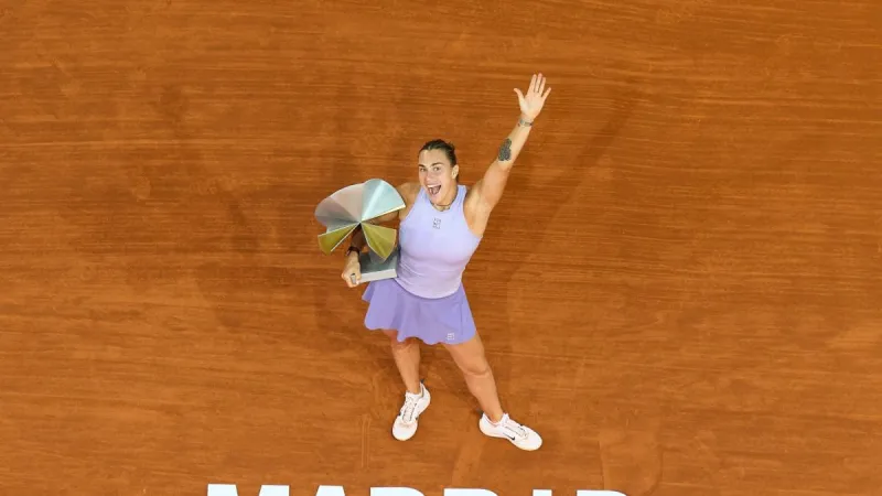 Sabalenka desafía la historia: a por otra corona en Madrid