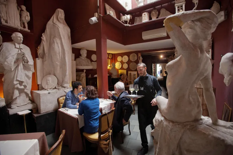 Dónde comer en Roma: una selección de restaurantes, heladerías, cafeterías y sitios para tomar el aperitivo