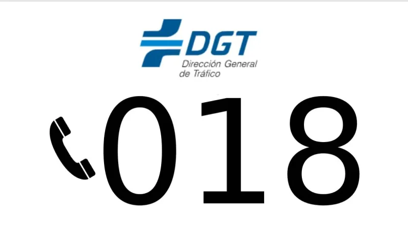 Teléfono 018 de la DGT: el nuevo número gratuito que no es para informar de un accidente