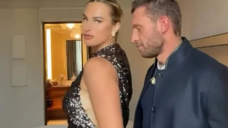 Se viraliza el vídeo madrileño de Sabalenka: "Convencí a Georgios para que hiciera un TikTok conmigo"
