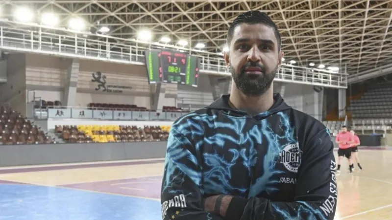 El portero iraní de Ademar: "Solo cuando termine esta guerra, respiraré tranquilo"