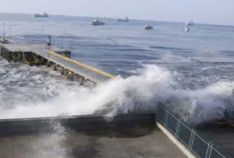 Ocurrencia de oleajes ligeros a moderados se extendería hasta el jueves 30 de abril