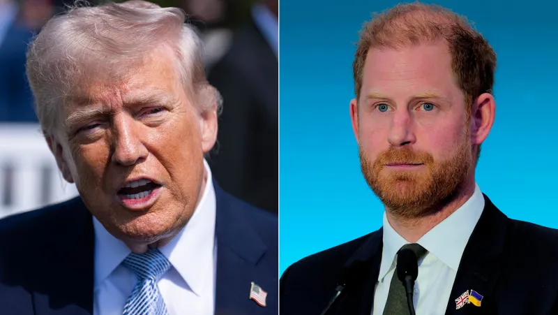 Donald Trump responde a las palabras de Enrique de Inglaterra en Ucrania: “Yo represento más al Reino Unido que él”