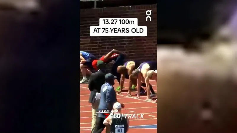 El hombre de 75 años que corre más rápido que la mayoría de los jóvenes