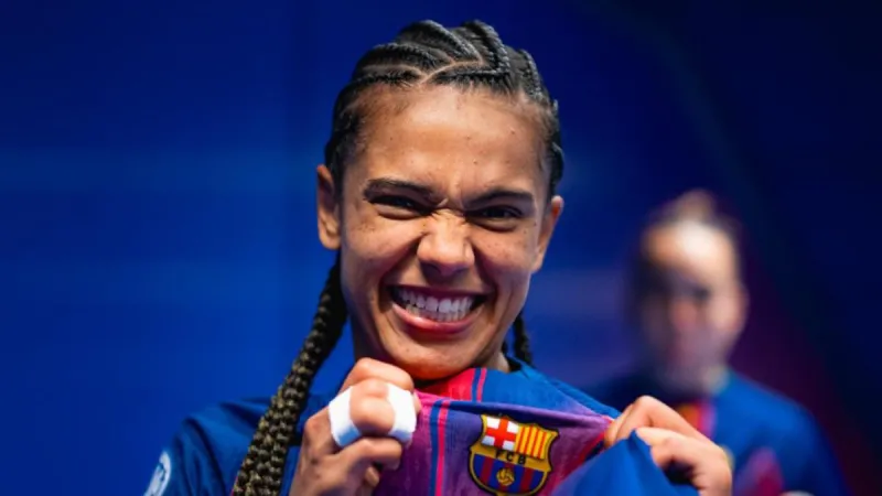 Esmee Brugts: "En el Barcelona nunca nos sentimos favoritas"