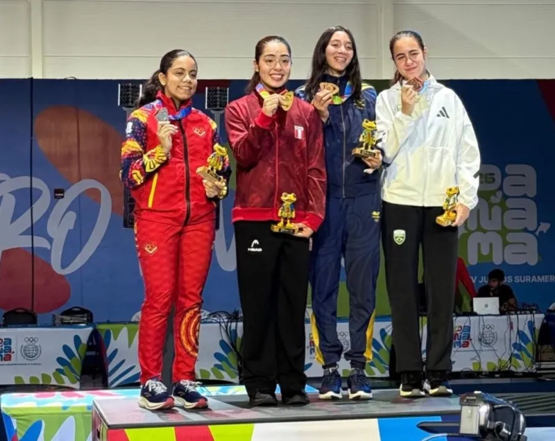 Perú supera su marca de medallas de oro en los Juegos Suramericanos de la Juventud