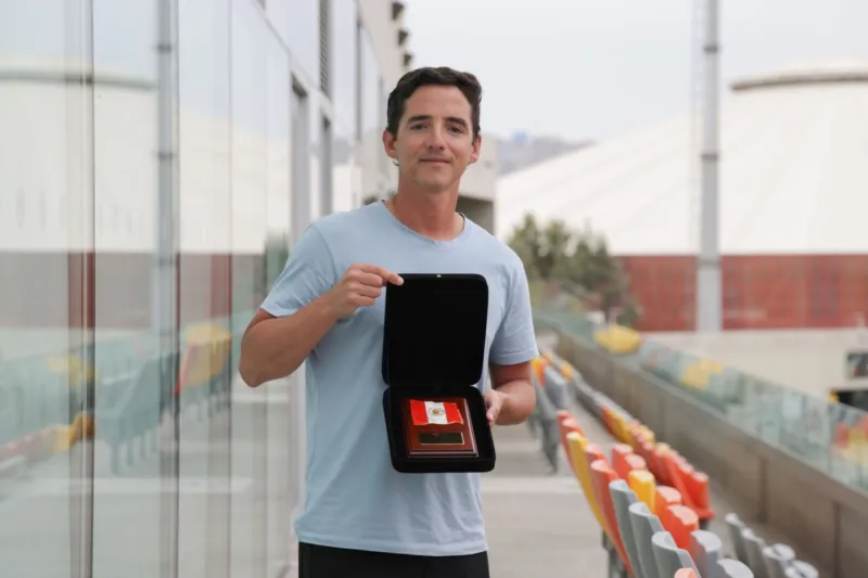 Alessandro de Souza recibe apoyo del IPD tras campeonar en Copa del Mundo de Tiro