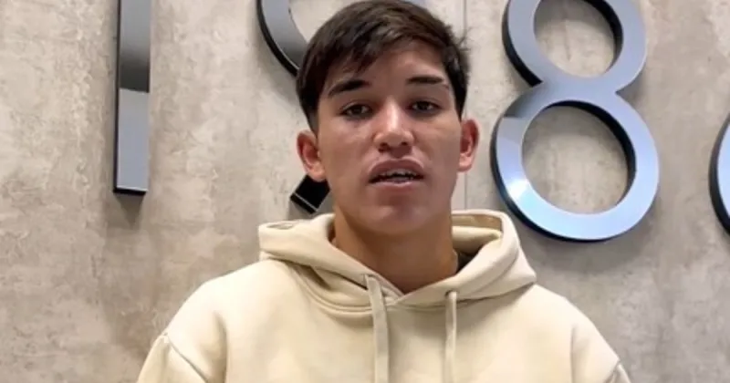 Julio Coria, el pibe del Sub 17 que insultó a los jugadores colombianos, pidió disculpas con un video: "Estaba muy enojado..."