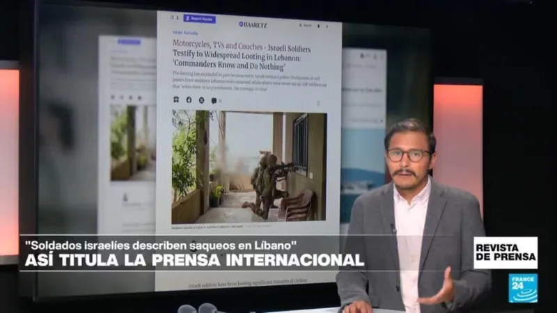 Soldados israelíes dan testimonio de los saqueos generalizados en el Líbano: 'Haaretz'