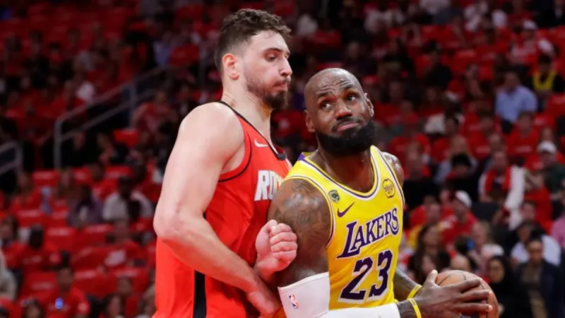 Los Lakers de LeBron James ponen a los Rockets al borde del abismo