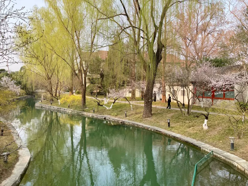 La villa donde descansa la diplomacia china