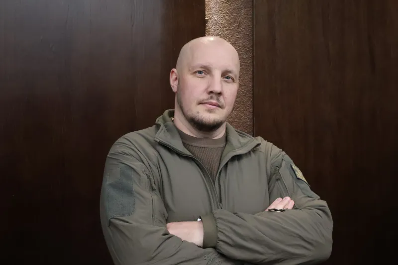 Vadym Sukharevskyi, Ukrainian army colonel: ‘War is closer than many European countries believe’