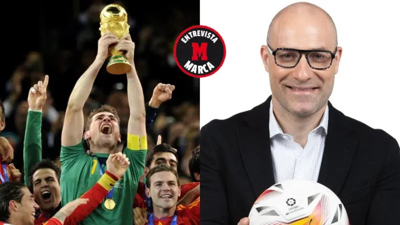 Miguel Ángel Román, la voz del Mundial: “Me da igual cómo sea el gol que nos dé la segunda estrella: con el culo, de rebote o de penalti”