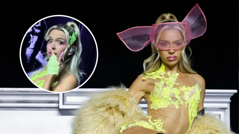 El gesto viral de Bad Gyal al oler 'raro' en pleno concierto: "Mis gatitas que me ven"