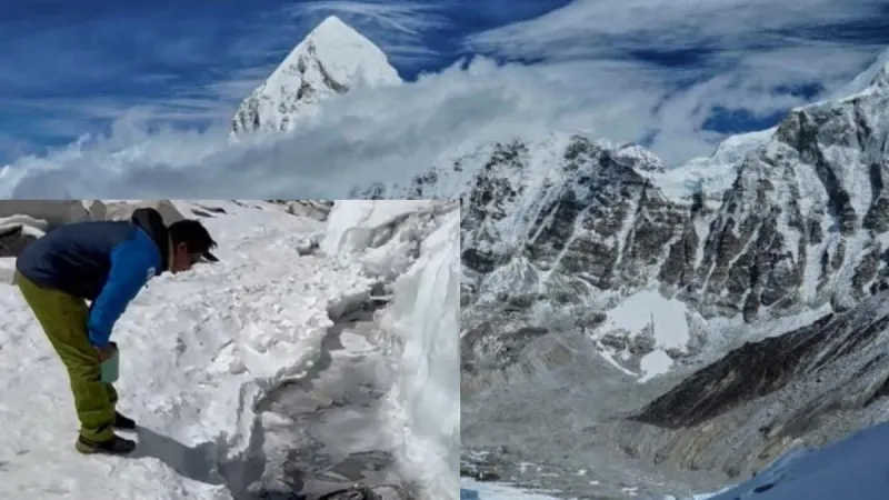 El deshielo deja al descubierto un cadáver en el Everest