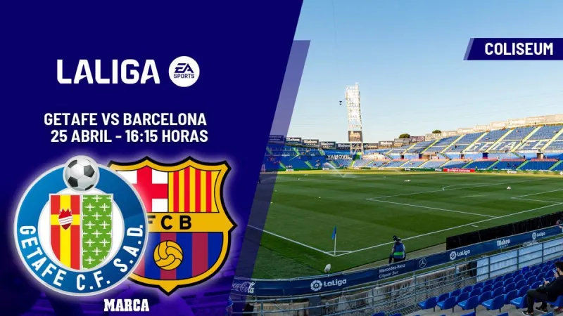 Getafe - Barcelona en directo | Última hora de LALIGA EA Sports hoy, en vivo