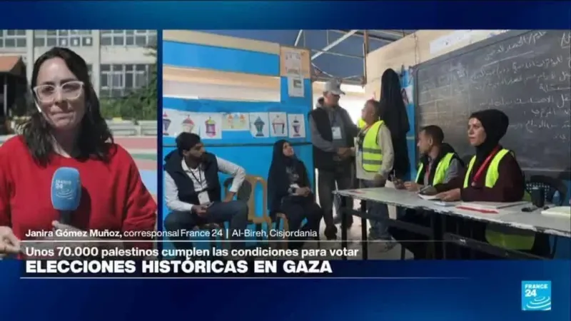 Los Territorios Palestinos celebran elecciones locales, las primeras en Gaza en 20 años