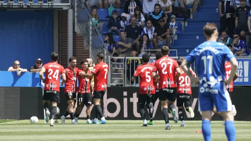 Gol de Jan Virgili (0-1) en el Alavés 2-1 Mallorca