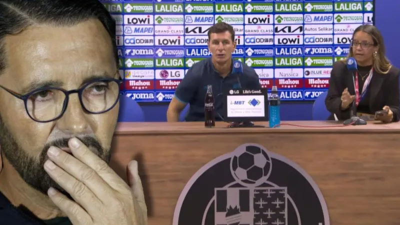 Bordalás no sale a hablar tras el Barça: "Disfonía severa"