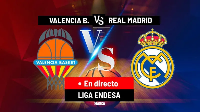Valencia Basket - Real Madrid, en directo