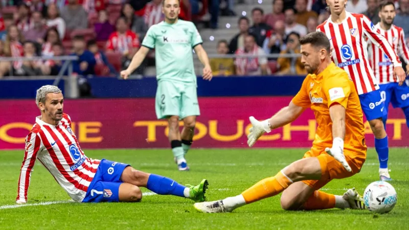 Gol de Griezmann (1-1) en el Atlético de Madrid 3-2 Athletic Club