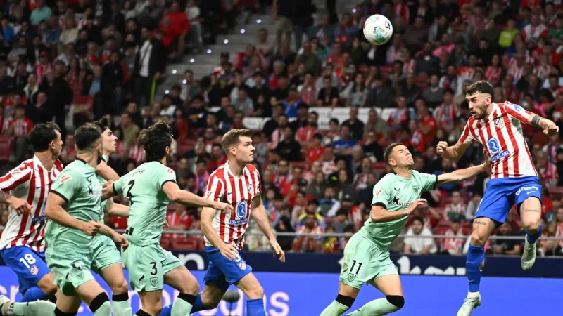 Gol de Guruzeta (3-2) en el Atlético de Madrid 3-2 Athletic Club
