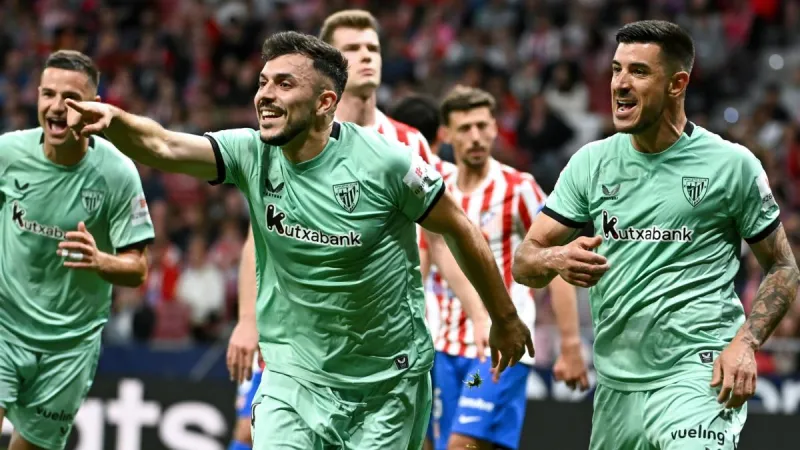 Gol de Paredes (1-0) en el Atlético de Madrid 3-2 Athletic Club