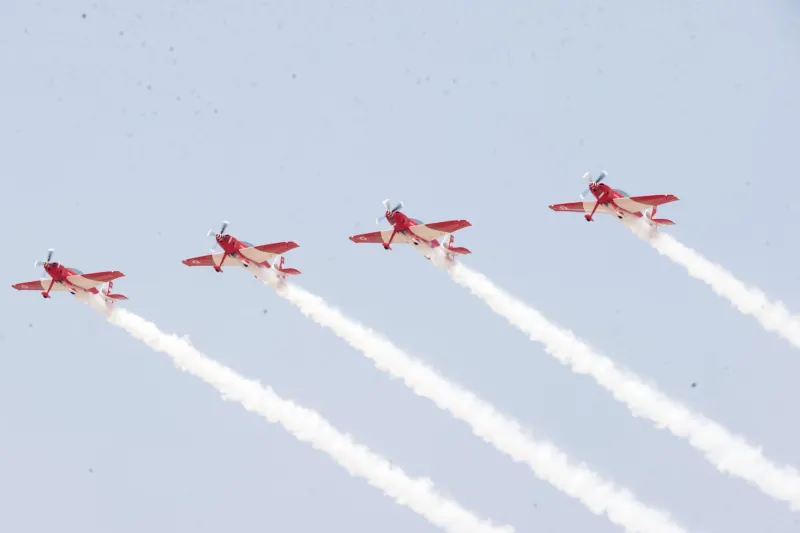 Aeronaves de la FAP demostraron sus capacidades en el XVIII Festival Aéreo BALP 2026