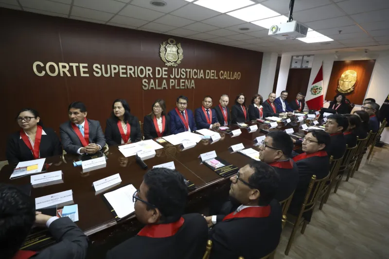 Presidenta del Poder Judicial a favor de implementar unidad de flagrancia en el aeropuerto