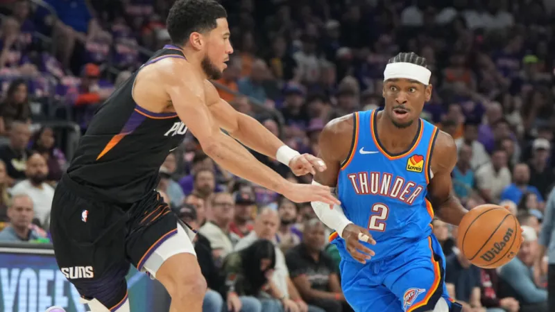 Thunder vence a Suns 121-109 para tomar una ventaja de 3-0 en la serie.