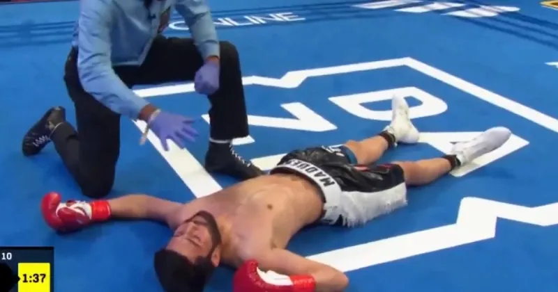 Impactante debut de Alan Veneno Chaves en los Estados Unidos: sorprendió al mexicano Miguel Madueño con uno de los KOs del año