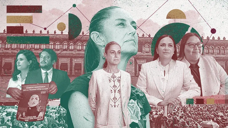 Morena: la criatura de mil cabezas se adapta a los tiempos de Sheinbaum