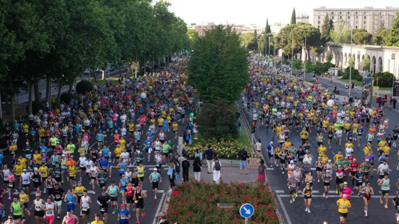 Chematot y Girma dominan un maratón de Madrid de fiesta