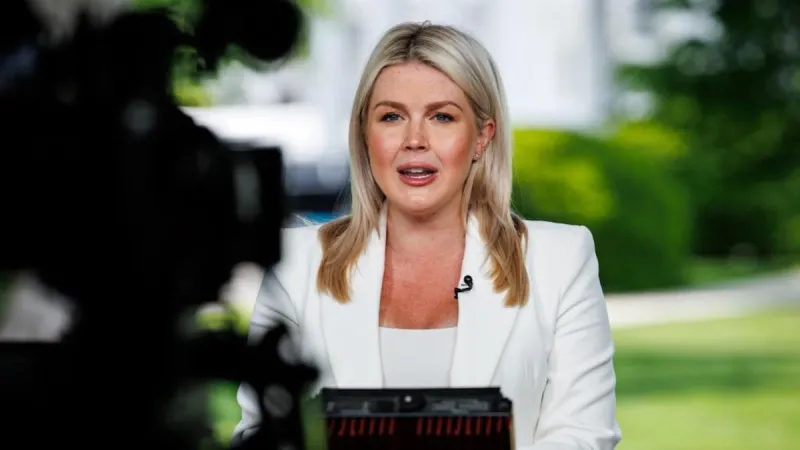 La secretaria de prensa de Trump: "Habrá algunos tiros esta noche"