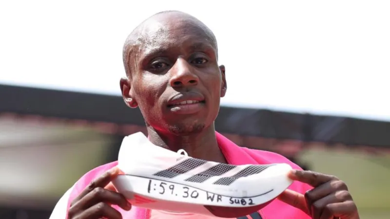 La zapatilla de 97 gramos con la que Sawe rompió la barrera de las dos horas