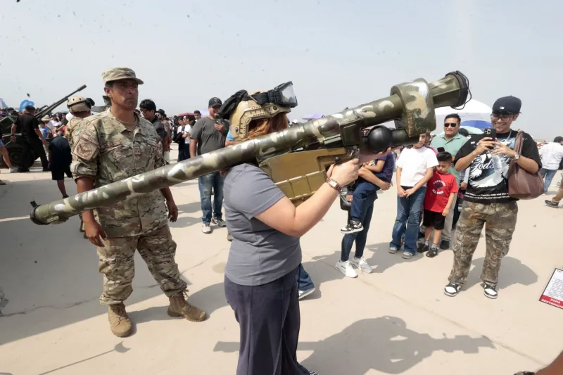 Pertrechos militares, drones y más: la oferta complementaria del Festival Aéreo FAP