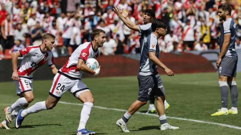 Gol de Lejeune (2-3) en el Rayo Vallecano 3-3 Real Sociedad
