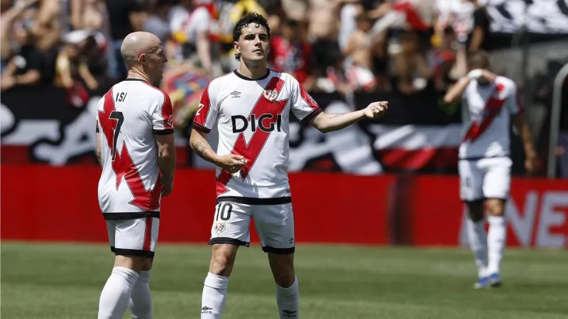 Gol de Camello (1-1) en el Rayo Vallecano 3-3 Real Sociedad