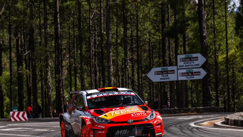 Cachón confirma su magnífico futuro con un podio en Canarias