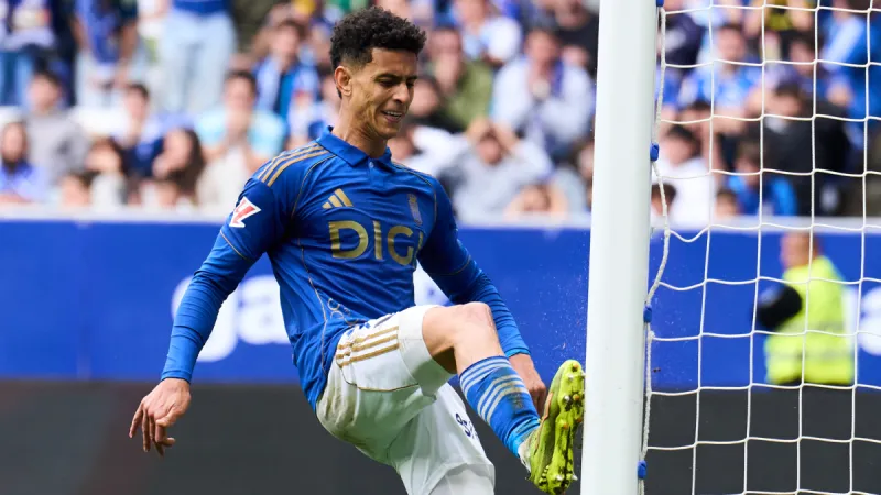 Gol de Ilyas Chaira (1-2) en el Real Oviedo 1-2 Elche