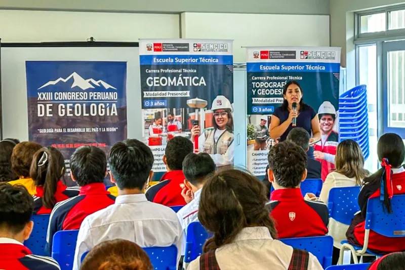 Promueven vocaciones profesionales vinculadas al desarrollo sostenible y minería